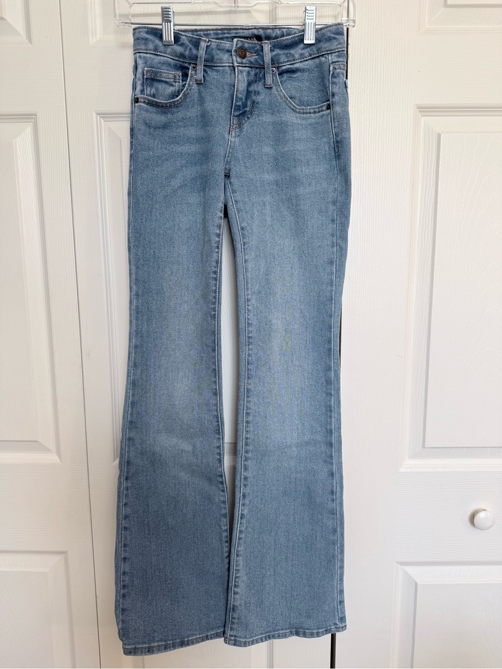 Wild Fable Low-Rise Light Blue Flare Jeans for Women